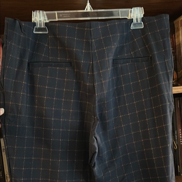 Amanda & Chelsea Black Checkered Straight Leg Pants - Picture 4 of 5